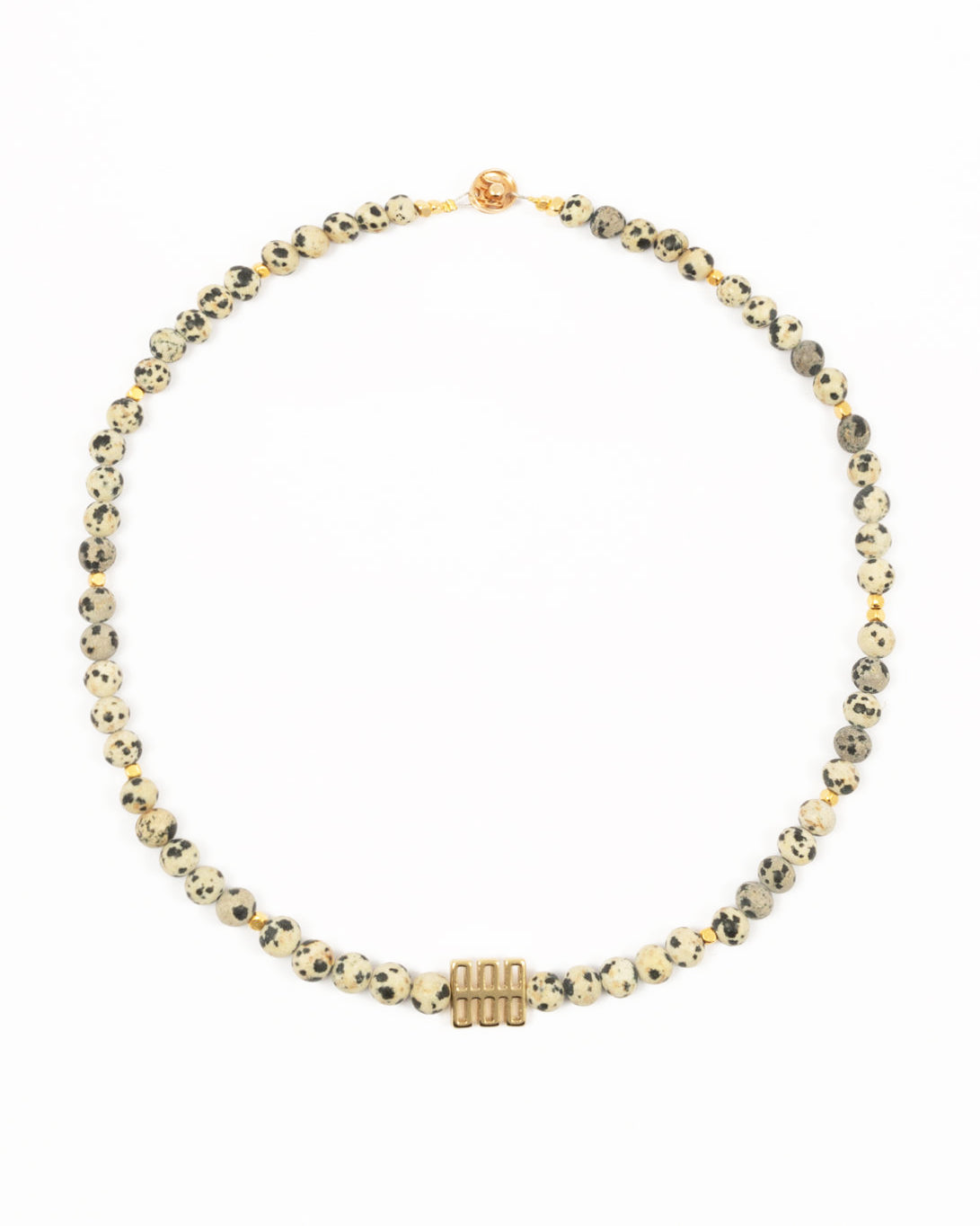 Dalmatian Jasper Choker (6mm)