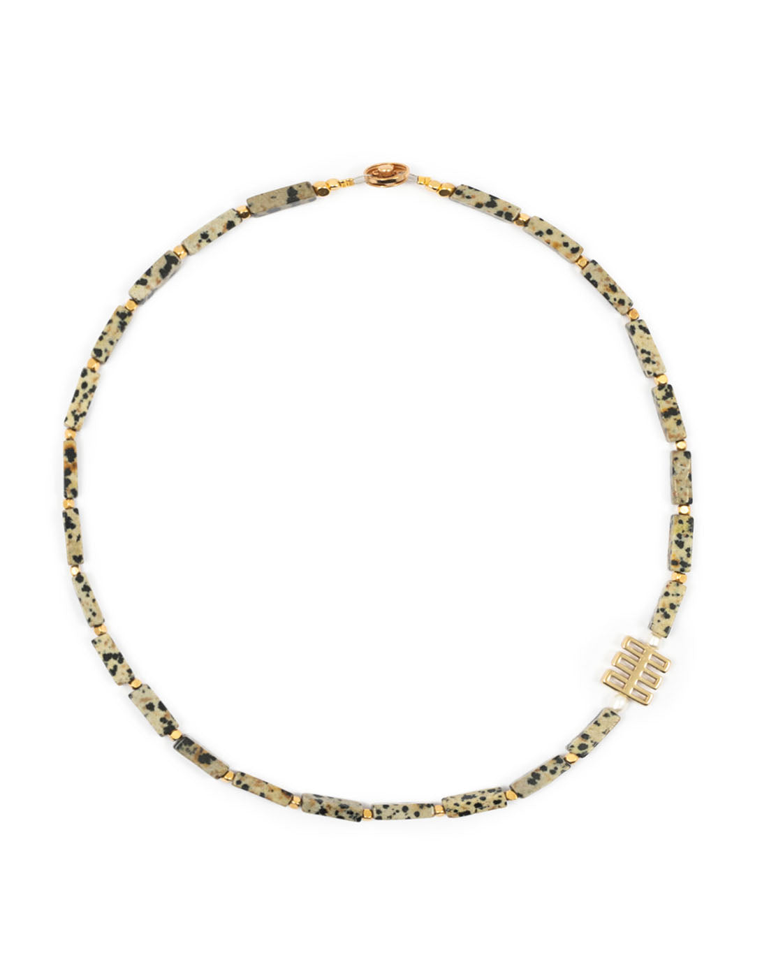 Dalmatian Jasper Necklace