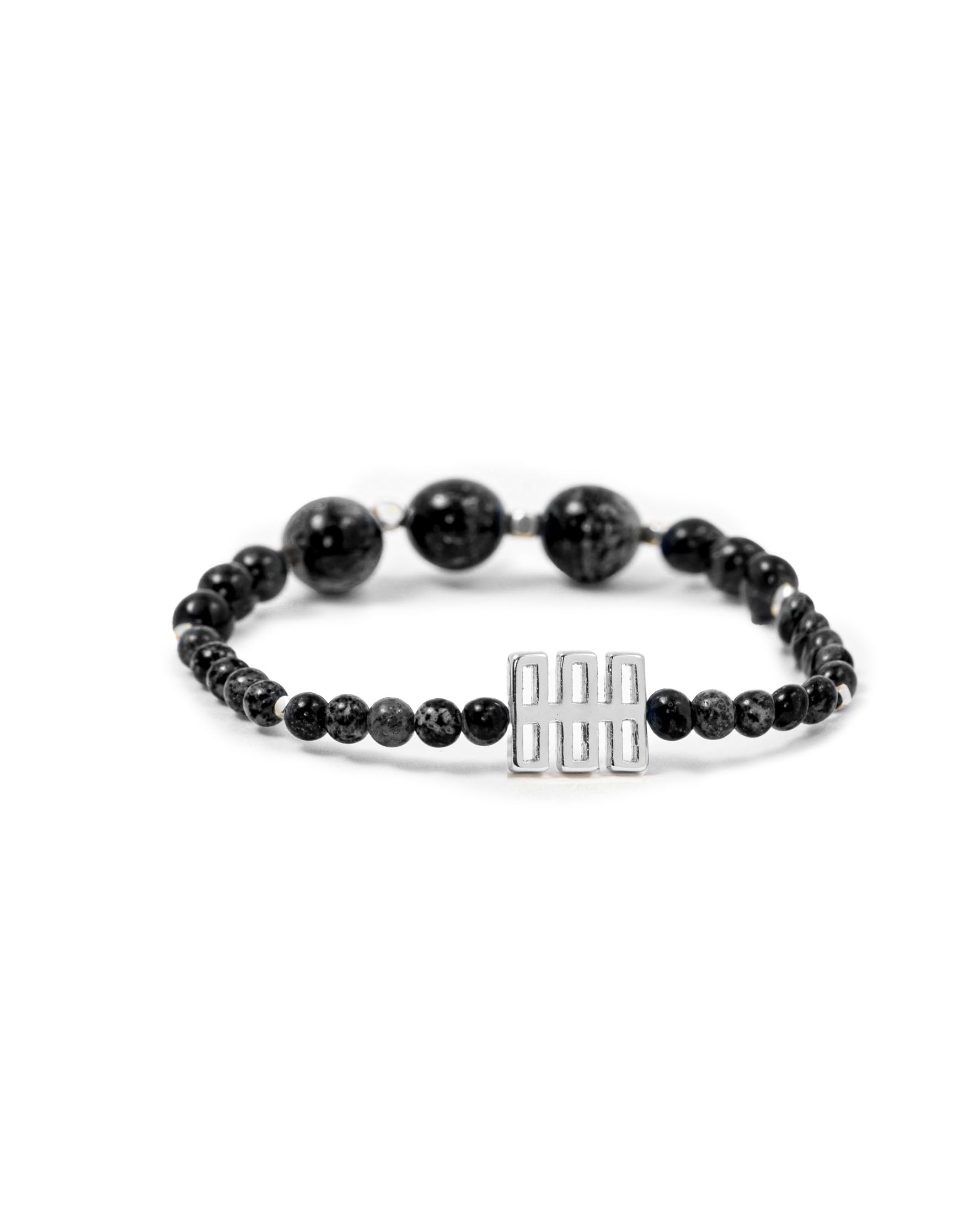 Obsidian Round Bracelet
