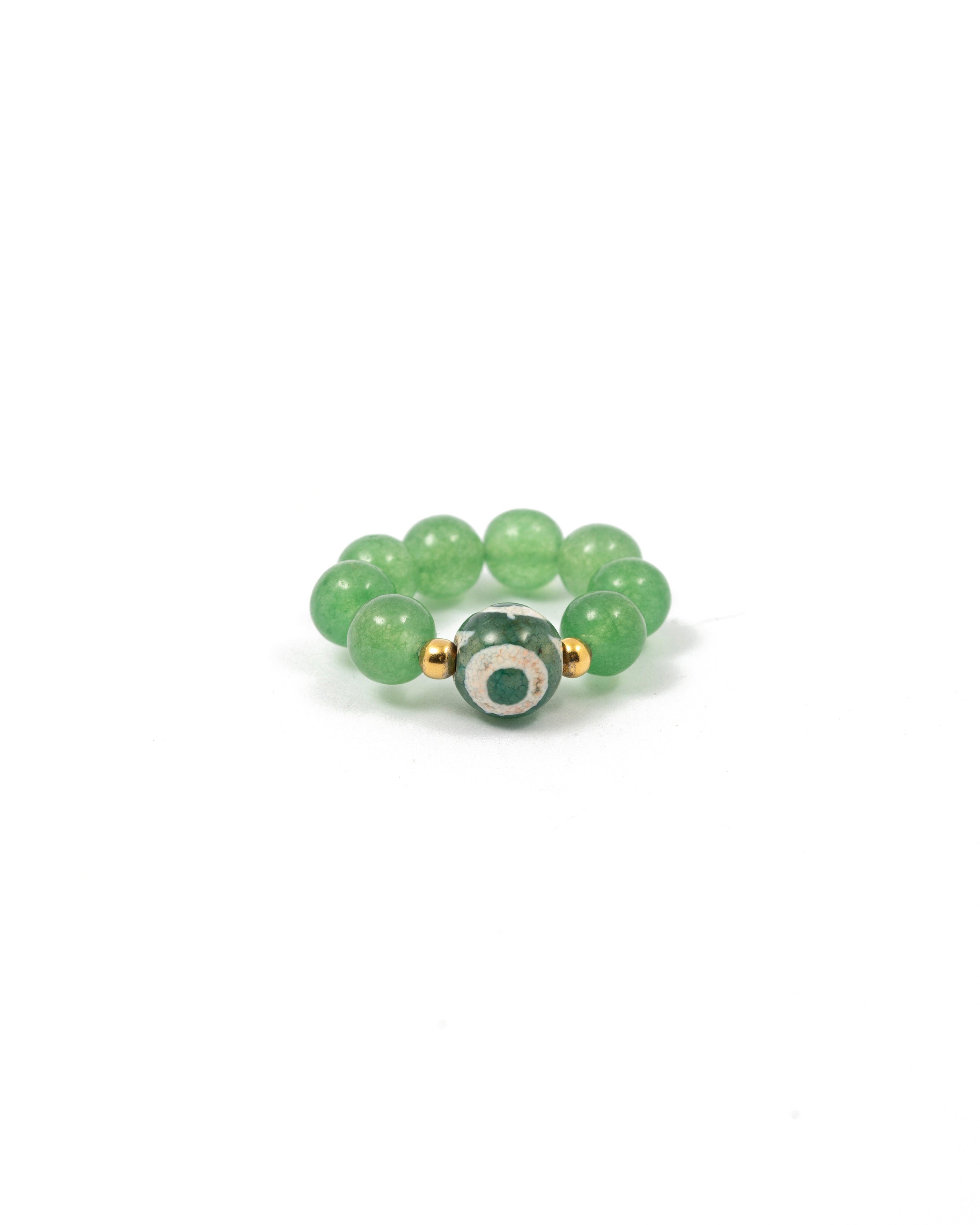 Aventurine Eye Ring