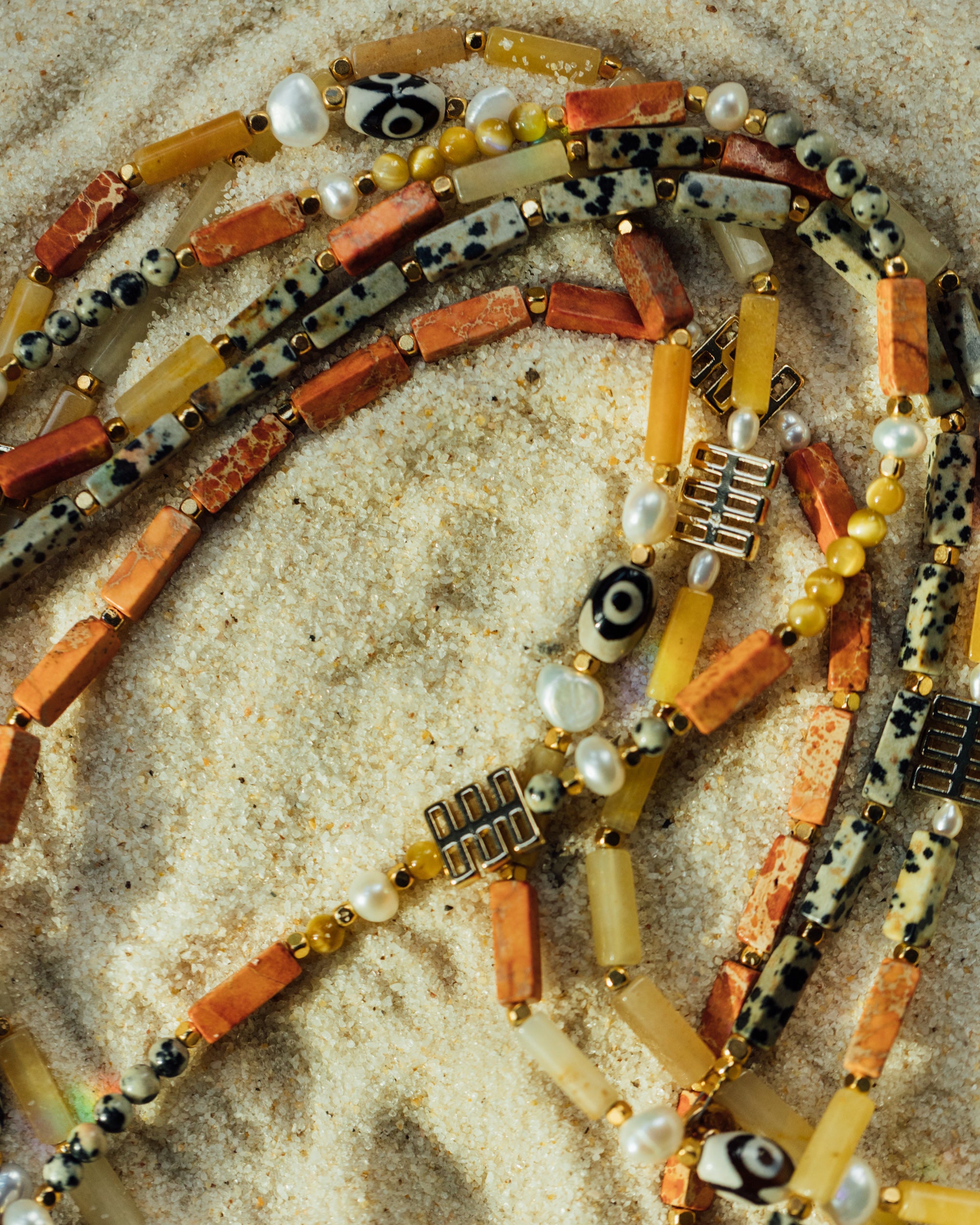 Yellow Quartz Necklace