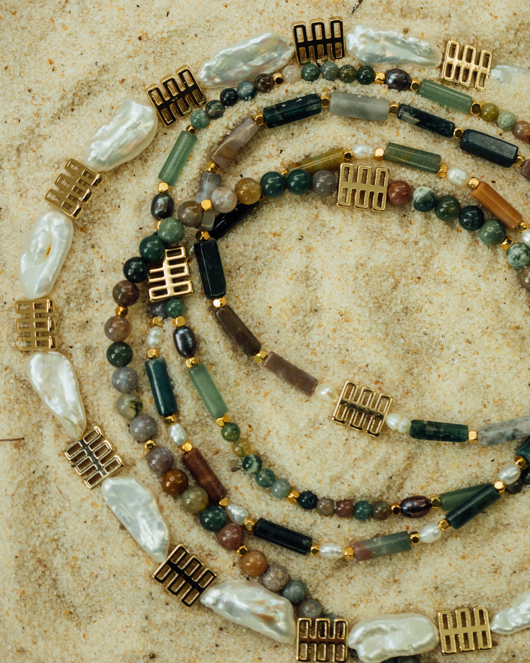 Sundown Over the Lake Choker (6mm)