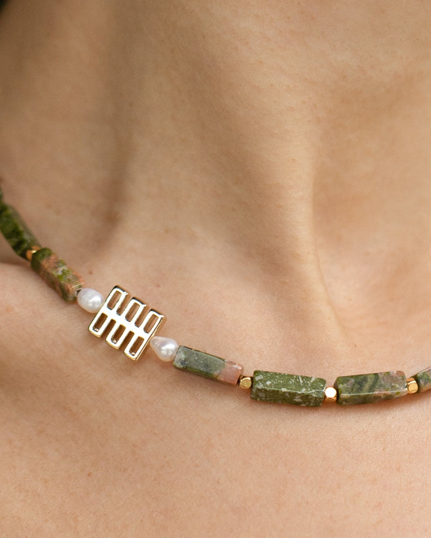 Unakite Necklace