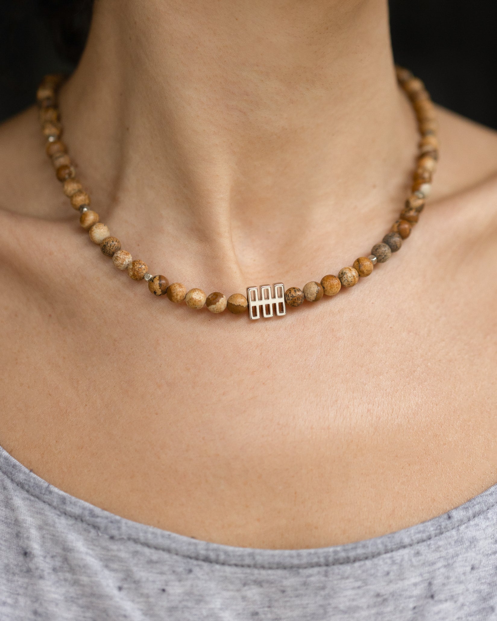 Picture Jasper Choker (6mm)