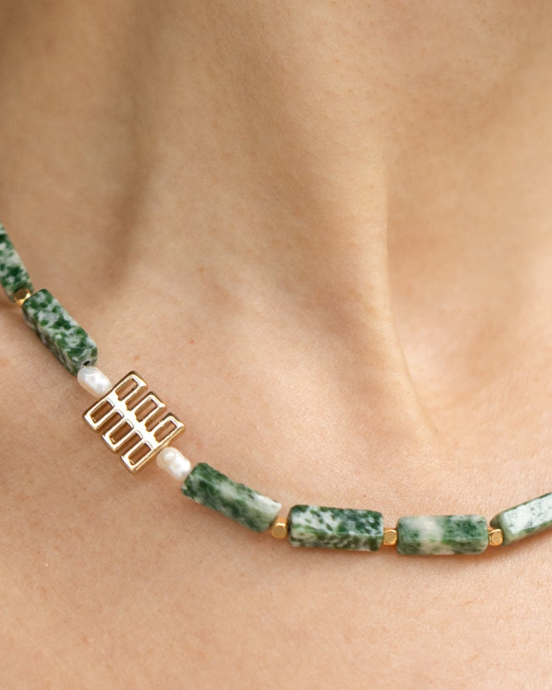 Tree Agate Necklace