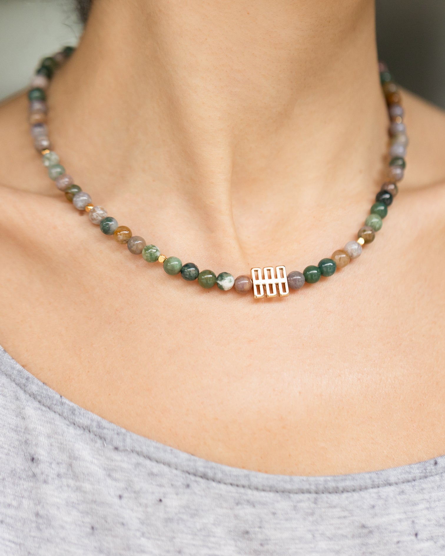 Sundown Over the Lake Choker (6mm)