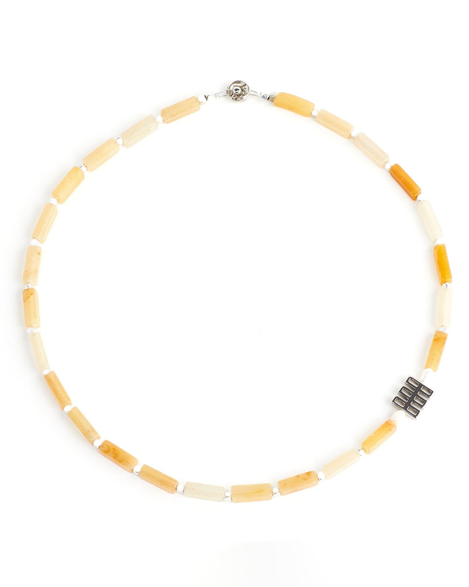 Yellow Quartz Necklace