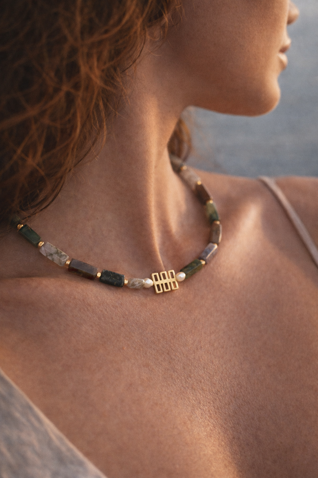 Indian Agate Necklace