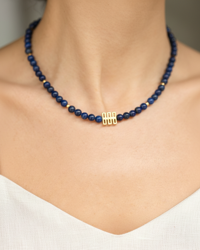 Lapis Lazuli Choker (6mm)