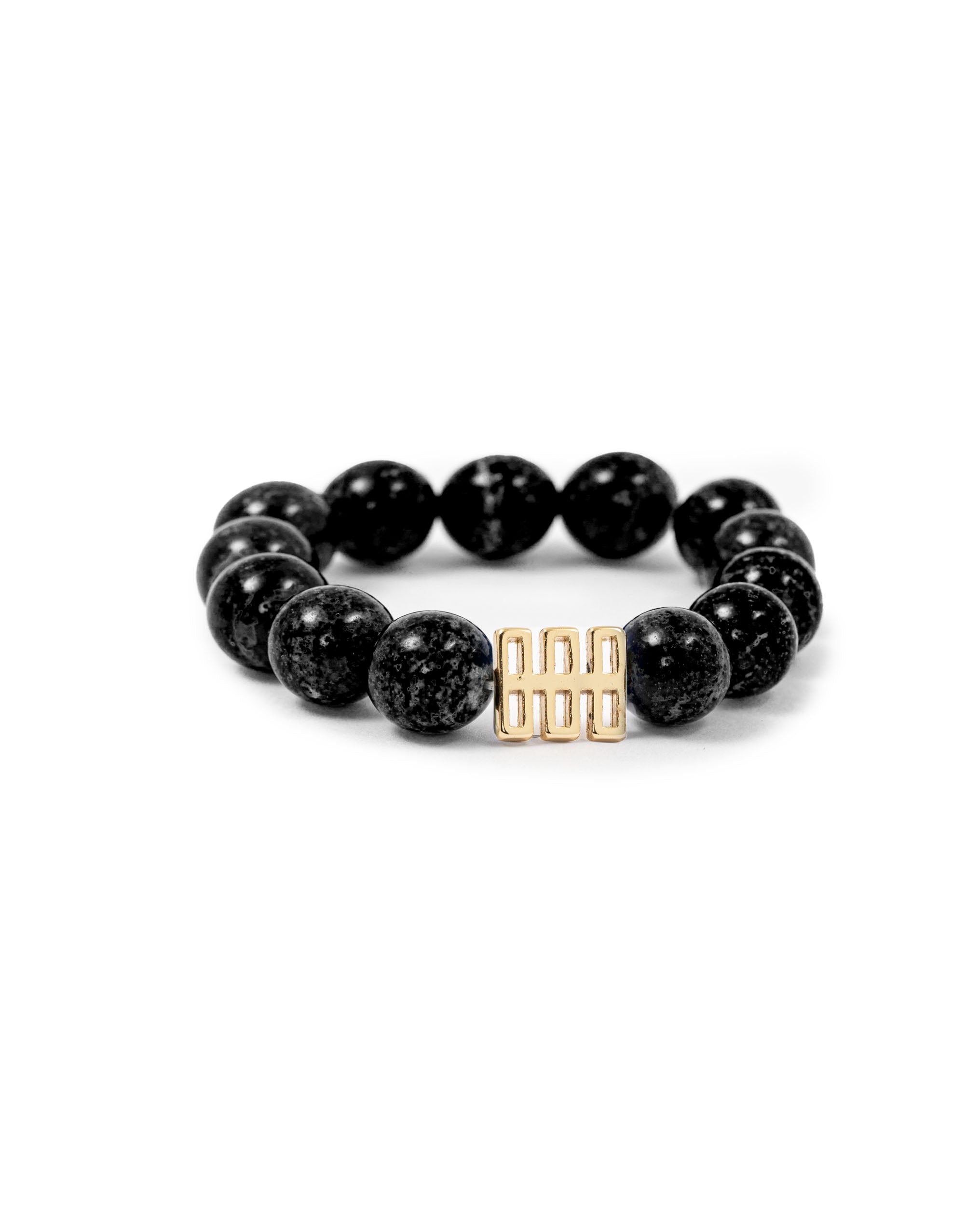 Obsidian Statement Bracelet