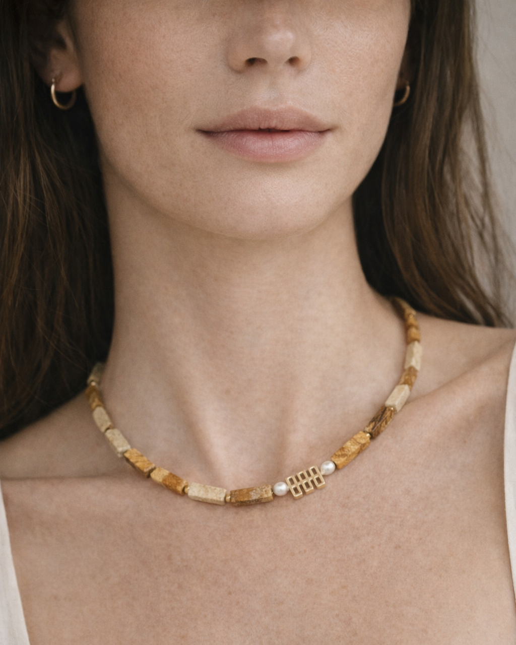 Picture Jasper Necklace