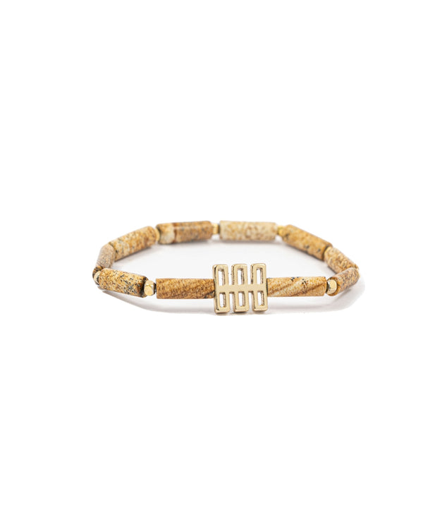 Picture Jasper Slim Bracelet