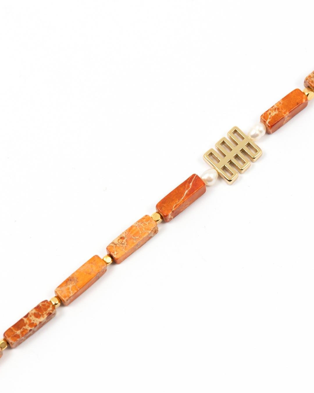 Orange Jasper Necklace