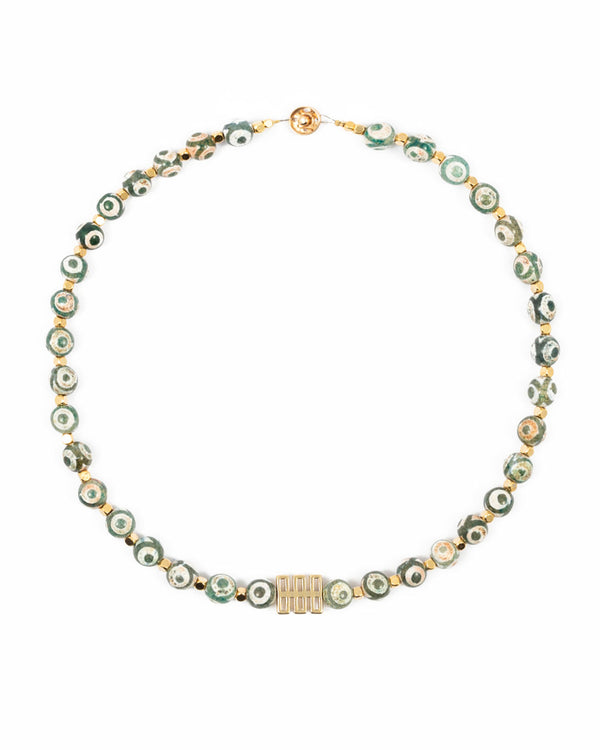 Green Eye Necklace