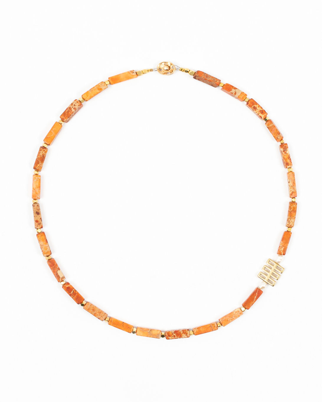 Orange Jasper Necklace