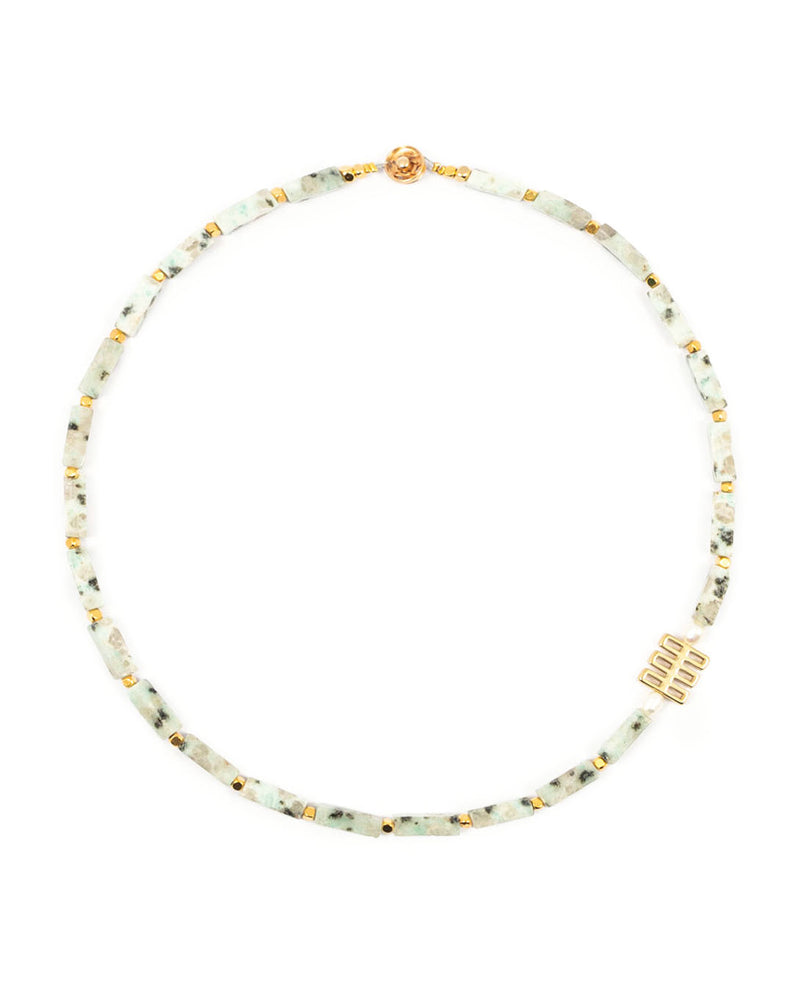 Blue Dots Necklace