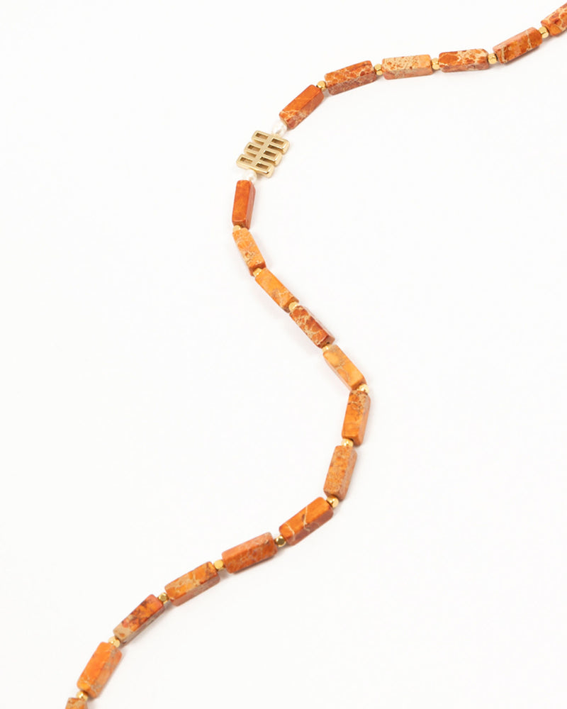 Orange Jasper Necklace