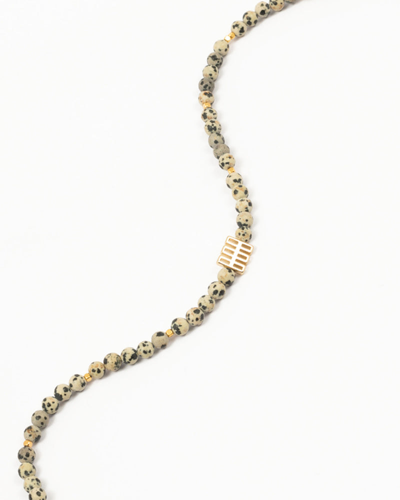 Dalmatian Jasper Choker (6mm)