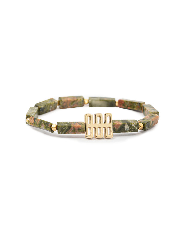 Unakite Bracelet
