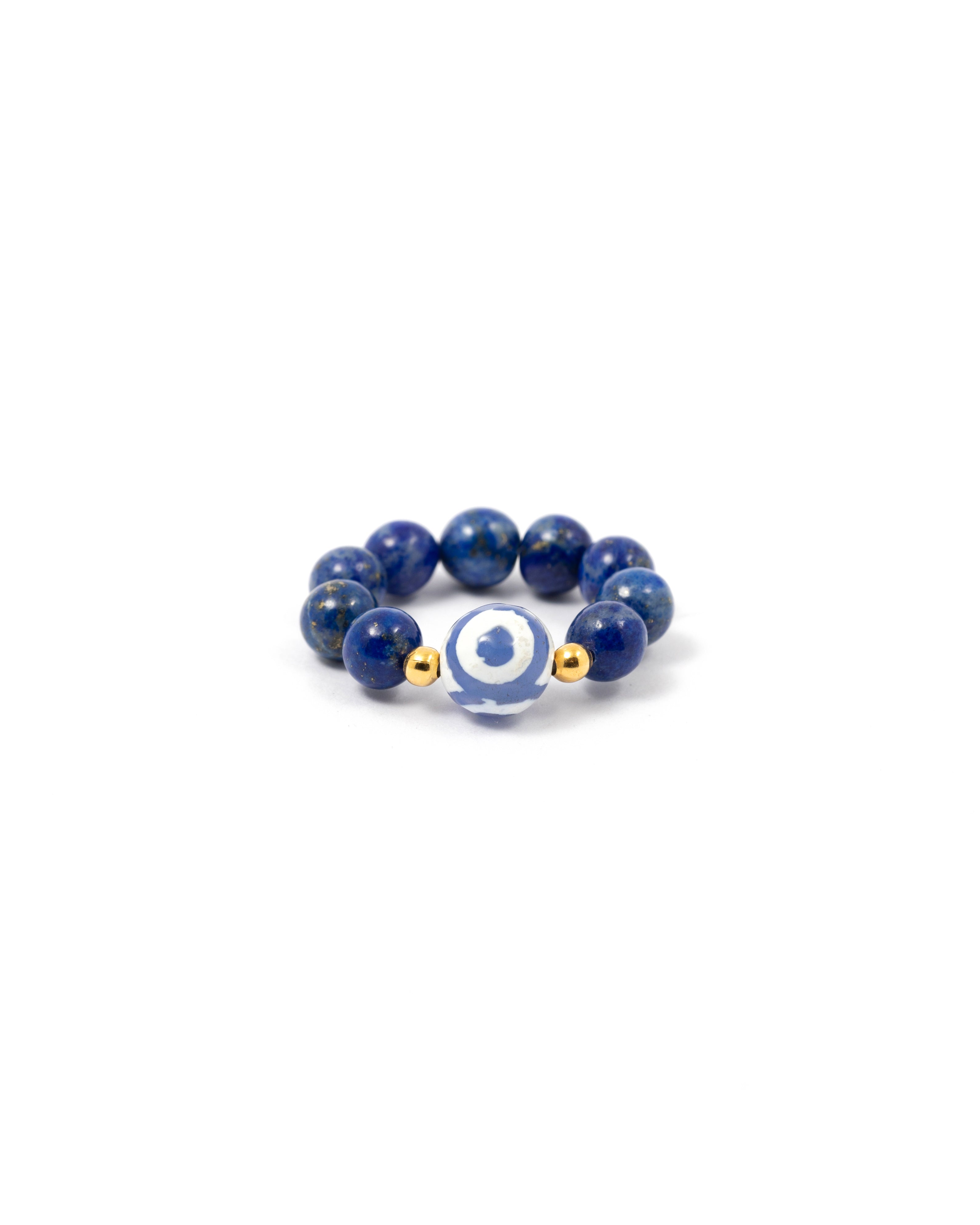 Lapis Lazuli Eye Ring