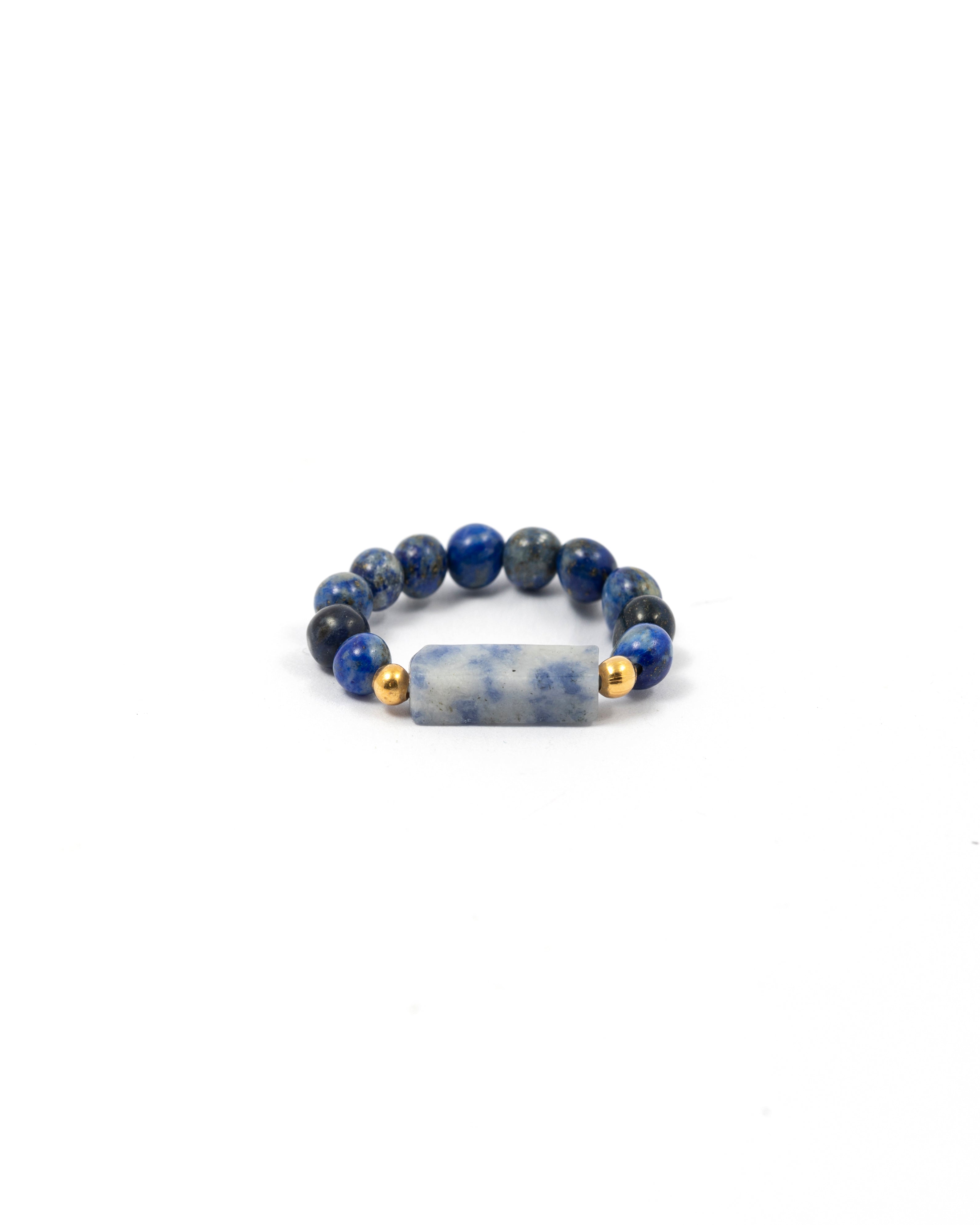 Lapis Lazuli Ring with Sodalite