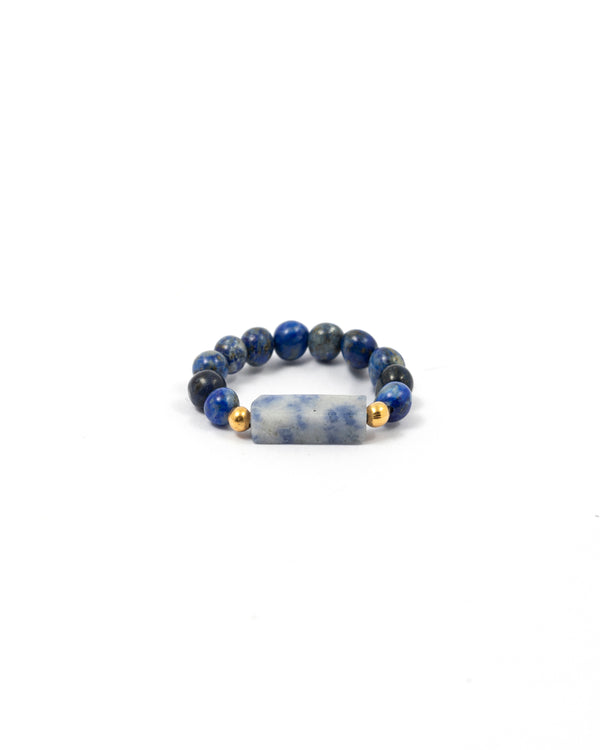 Lapis Lazuli Ring with Sodalite