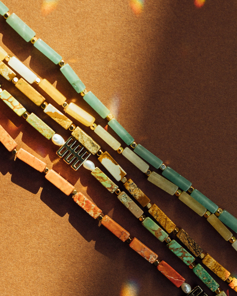Yellow Quartz Necklace