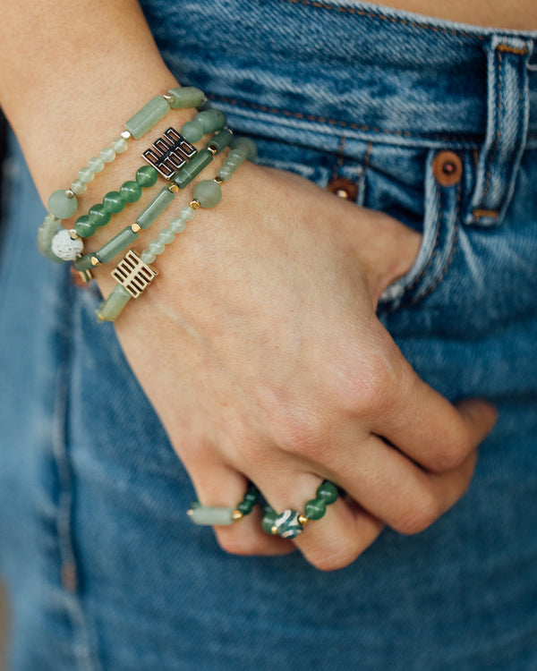 Aventurine Eye Ring