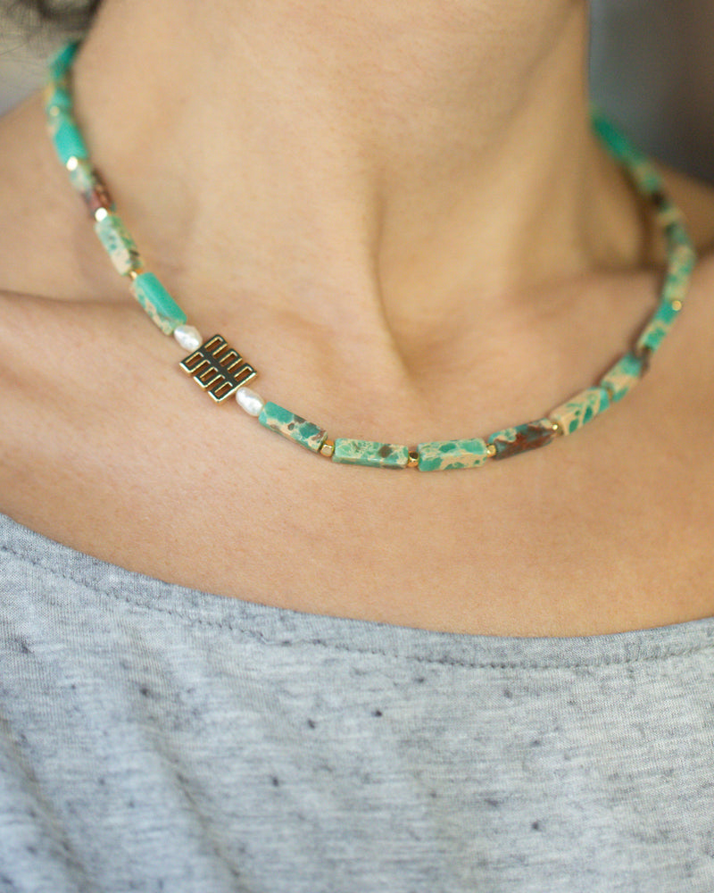 Snakeskin Necklace