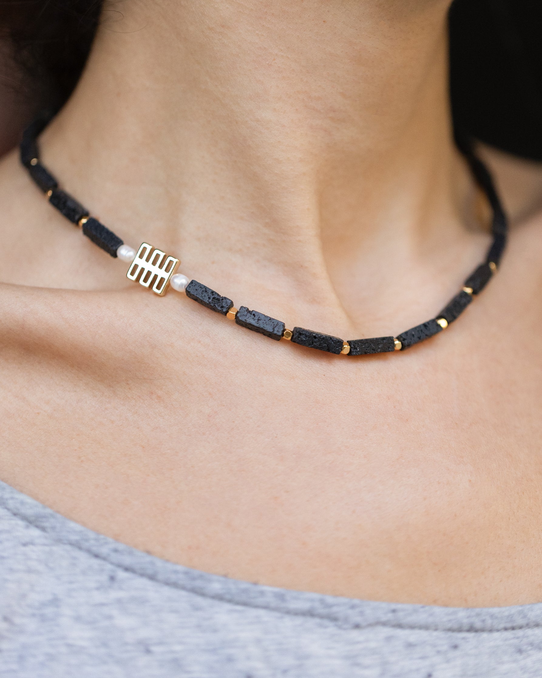 Lava Stone Necklace