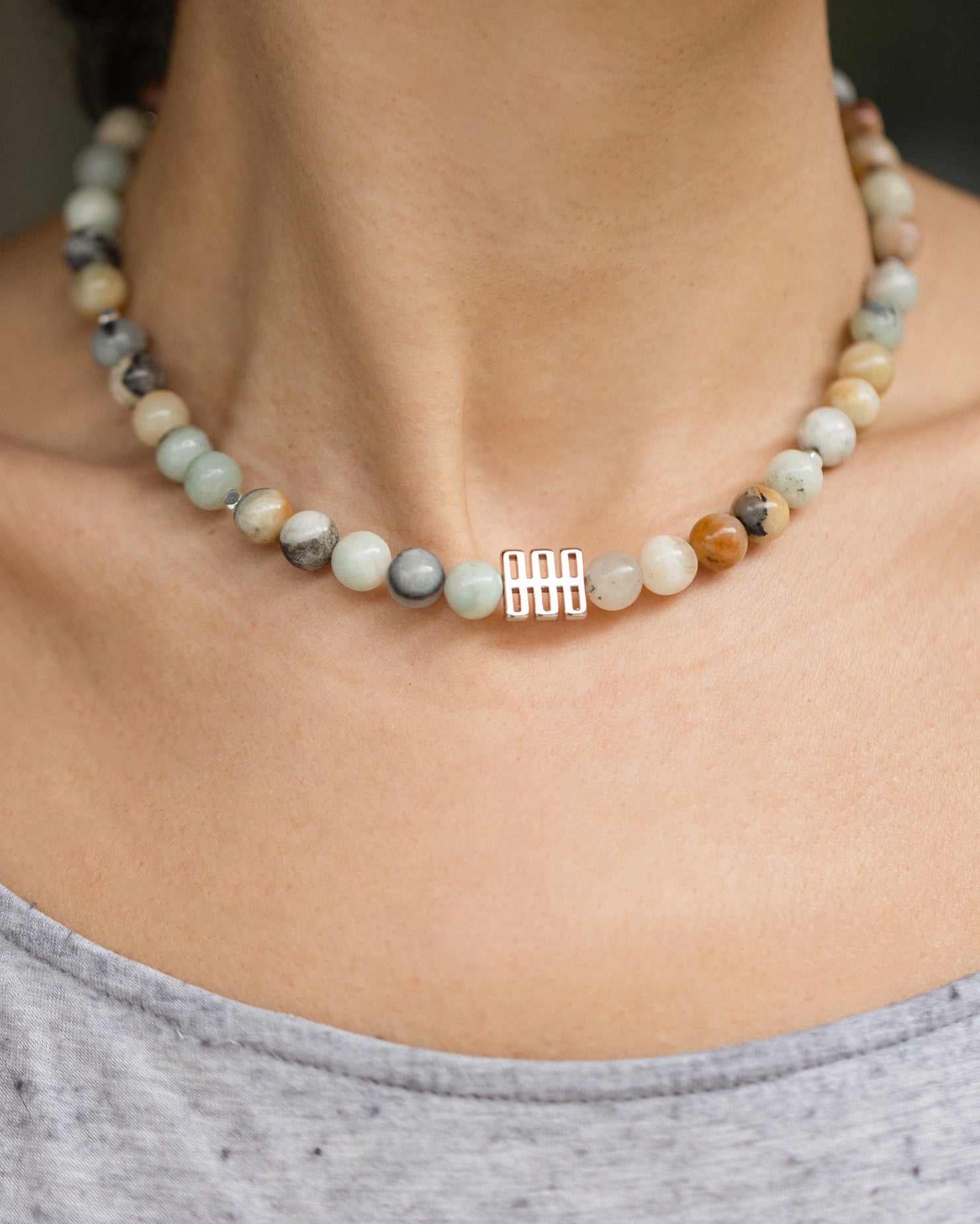Amazonite Choker