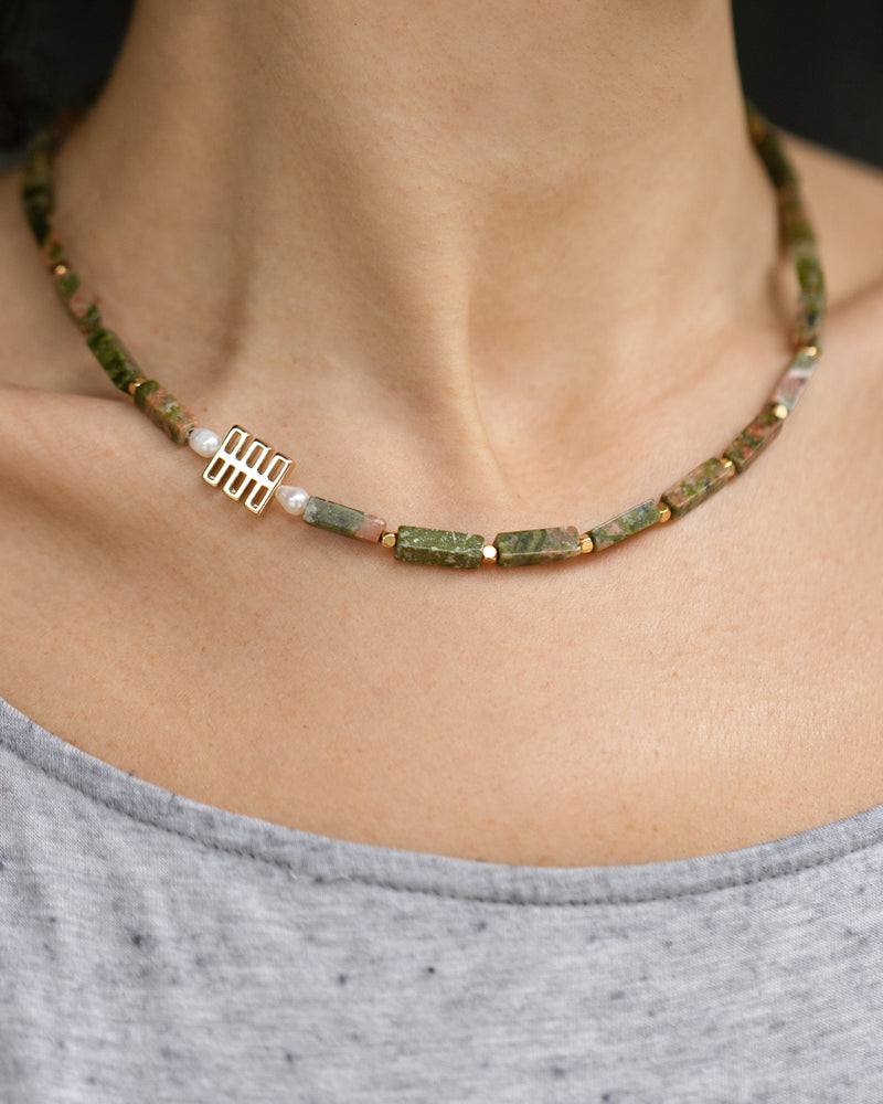 Unakite Necklace
