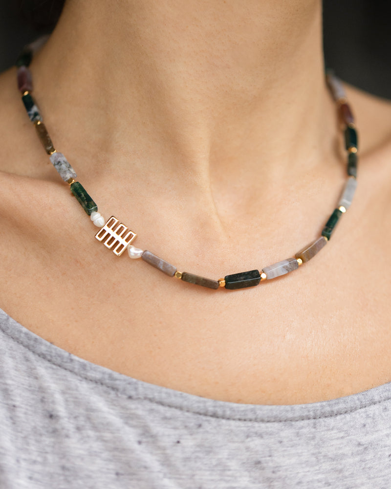 Indian Agate Necklace