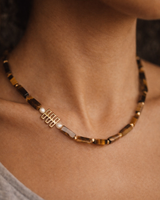 Brown Tiger Eye Necklace