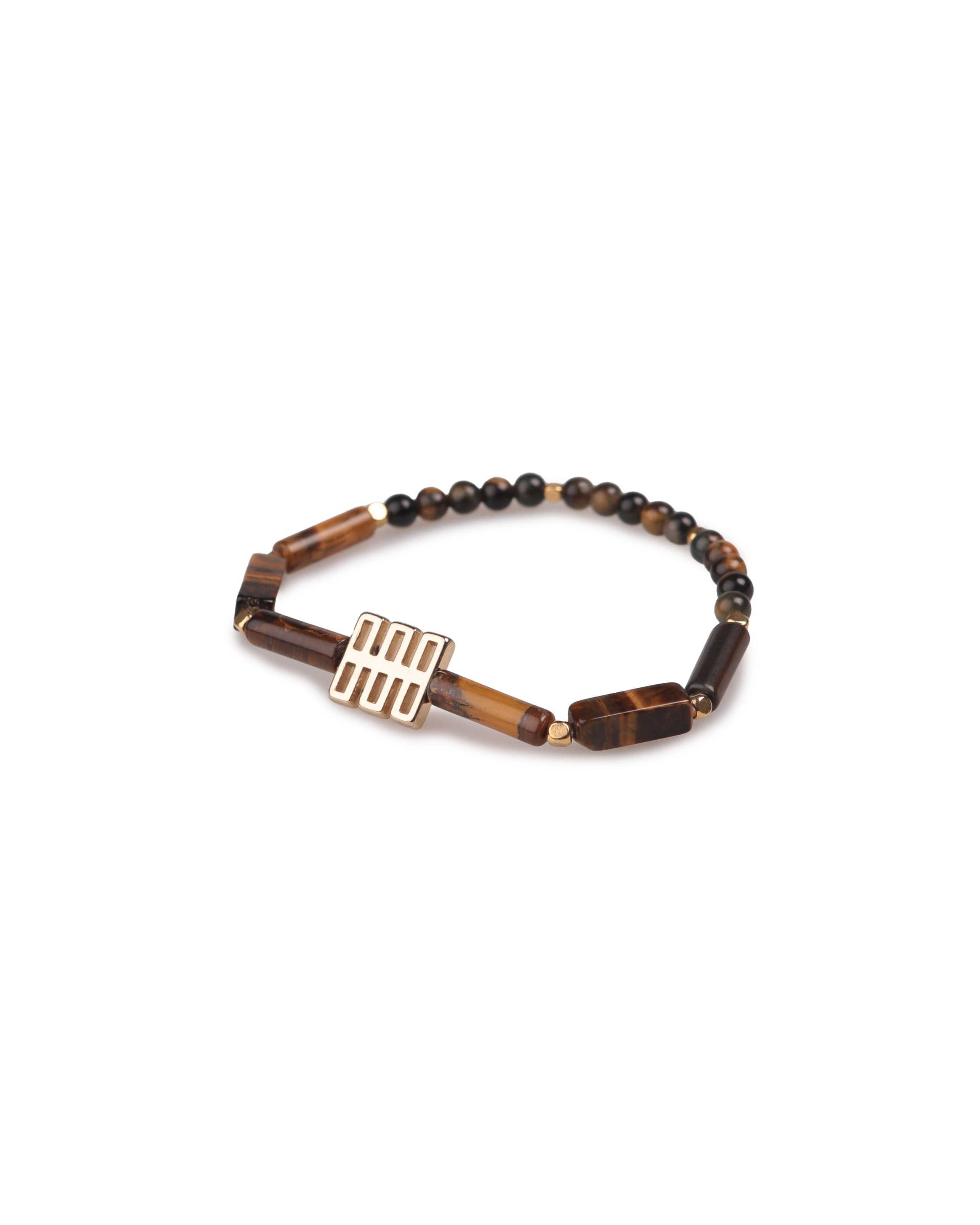 Brown Tiger Eye Mix Bracelet