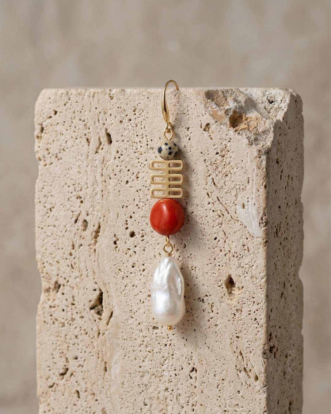 Scarlet Drop Earring