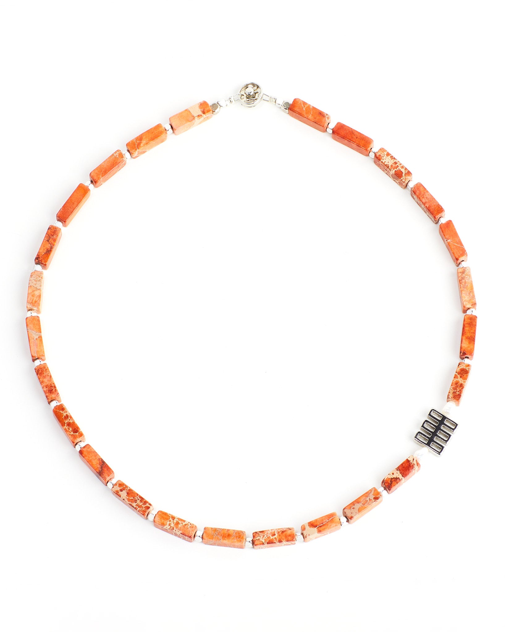 Orange Jasper Necklace
