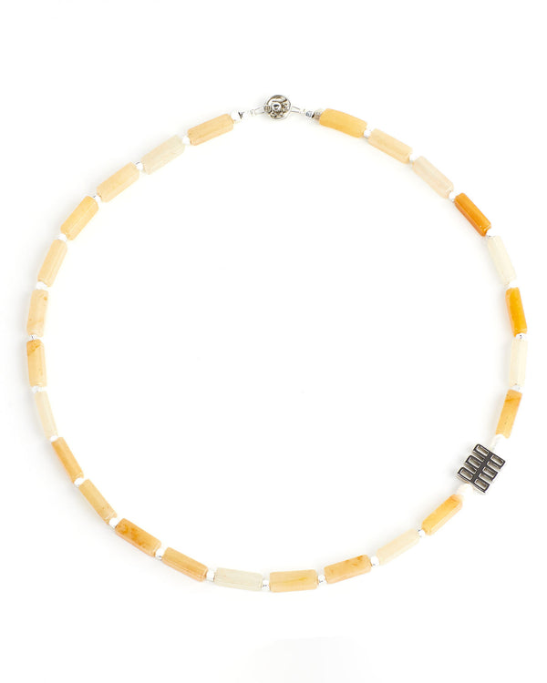 Yellow Quartz Necklace