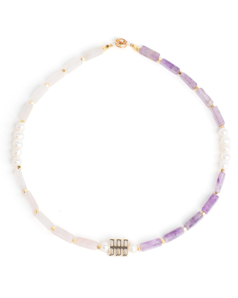 Vanilla Sky Necklace with Pearls