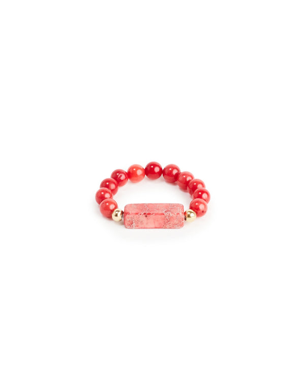 Red Coral Ring