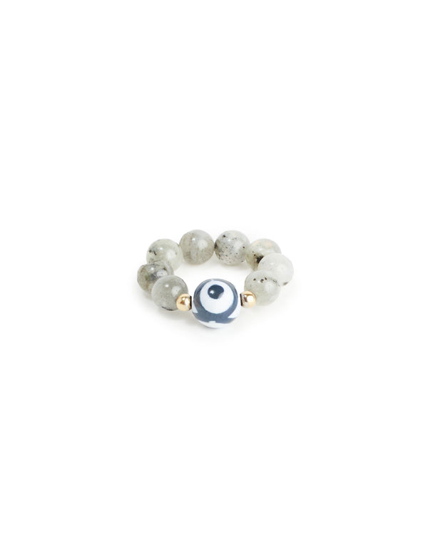 Labradorite Eye Ring