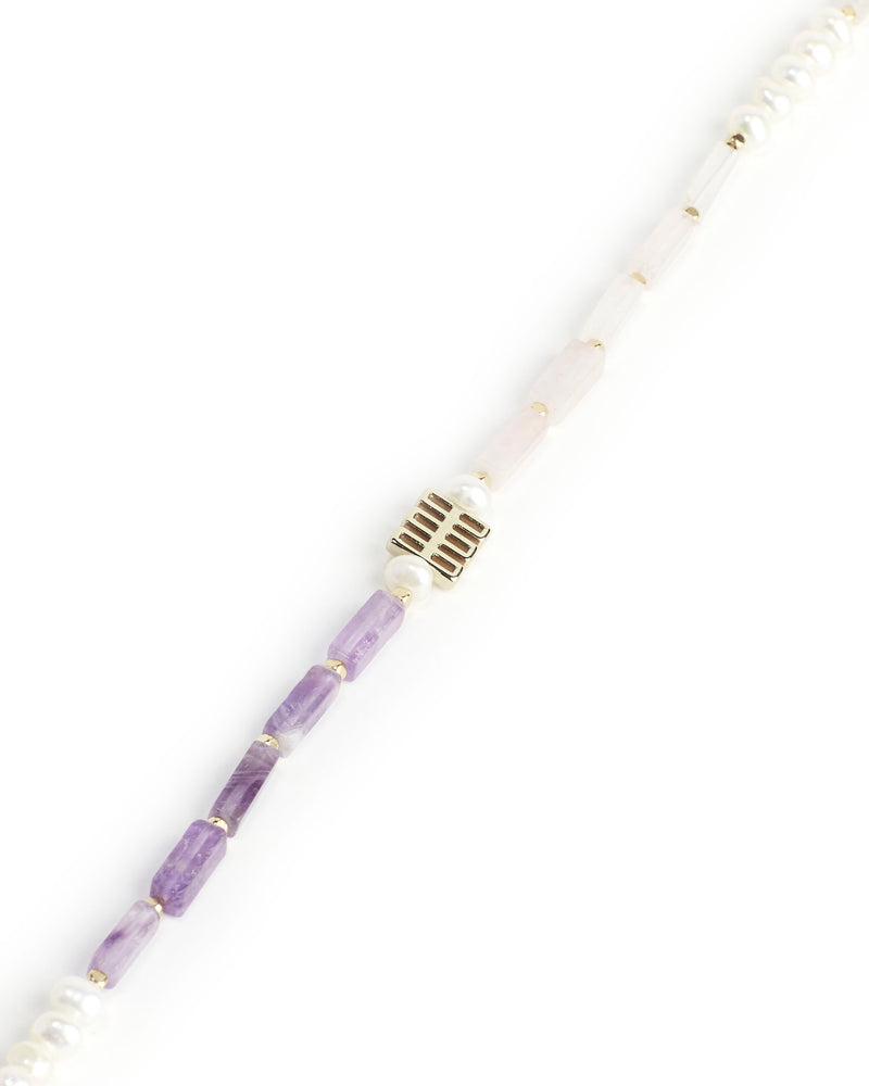 Vanilla Sky Necklace with Pearls