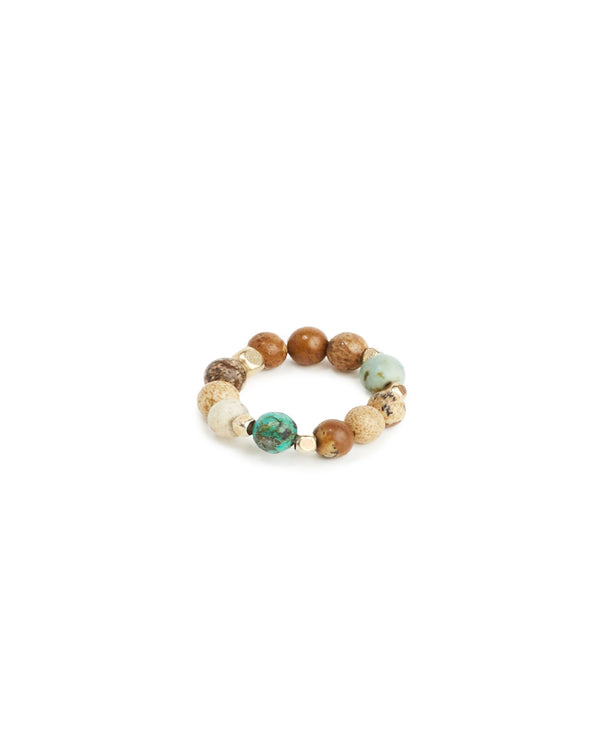 Pictoral Ring with Turquoise