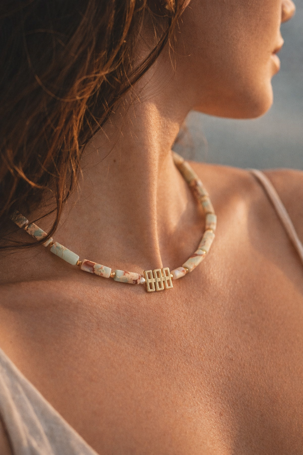 Celestial Shoushan Necklace