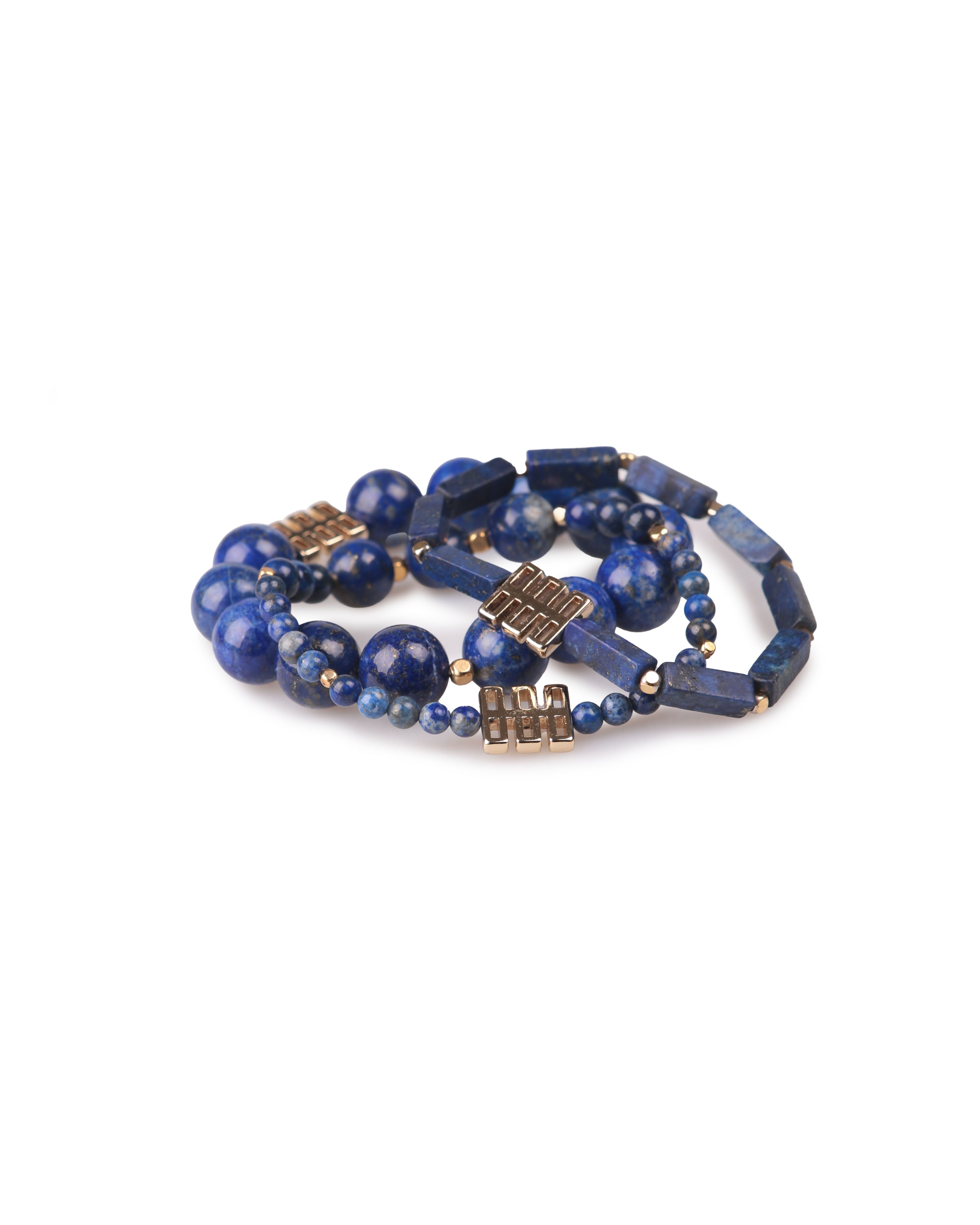Lapis Lazuli Sphere Bracelet