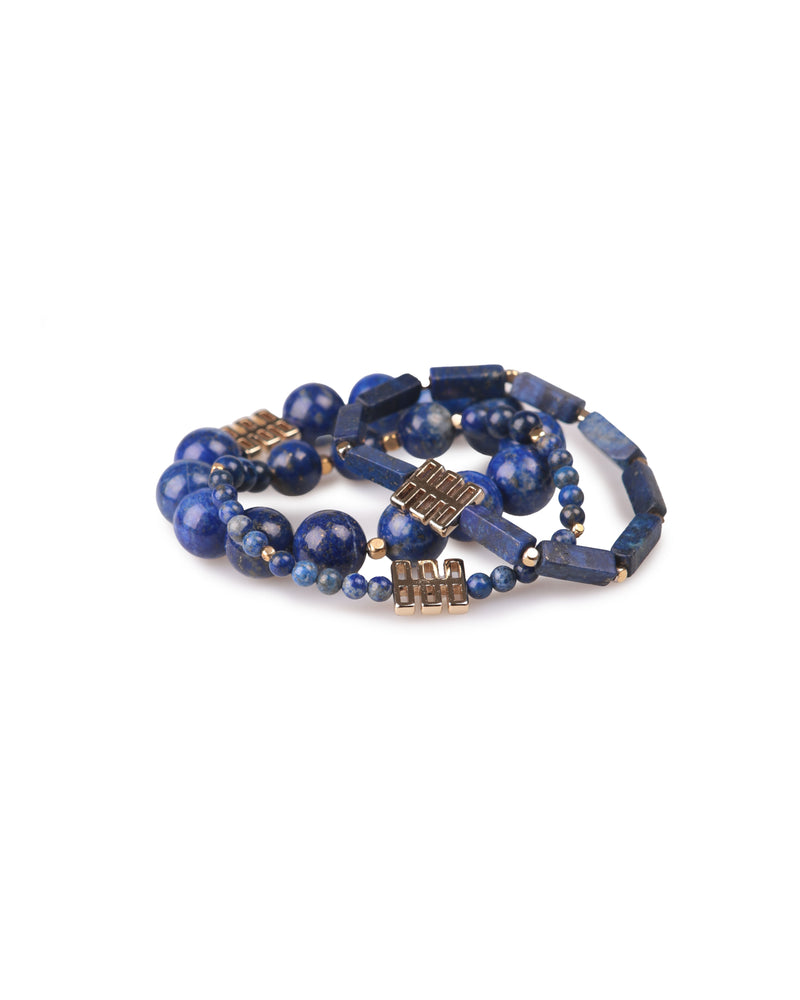 Lapis Lazuli Sphere Bracelet