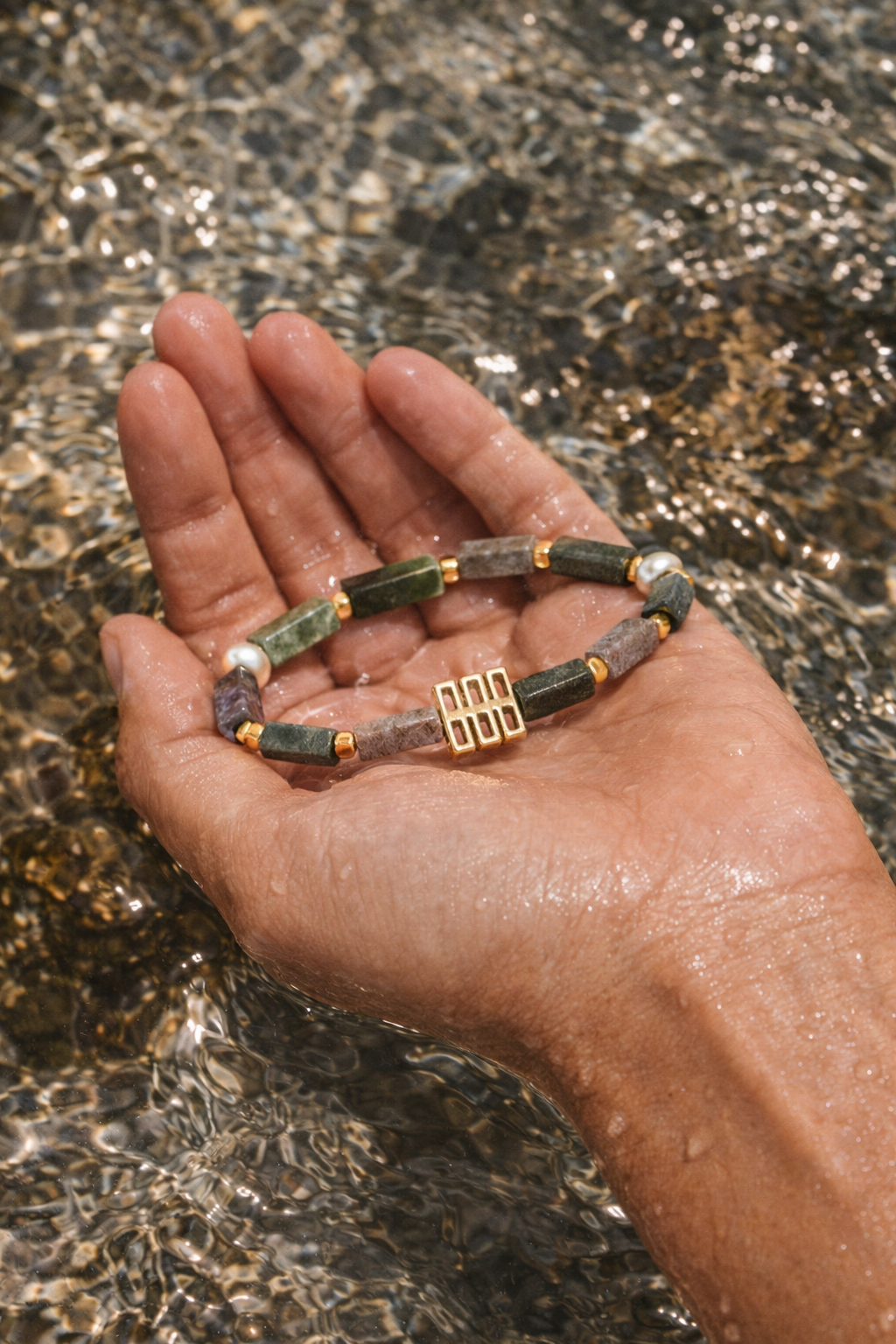 Sundown Over the Lake Bracelet