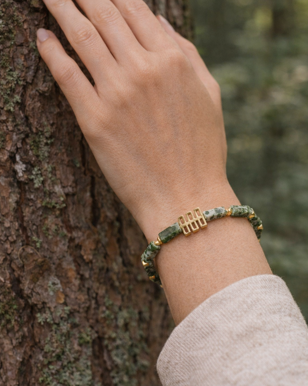 Tree Agate Bracelet