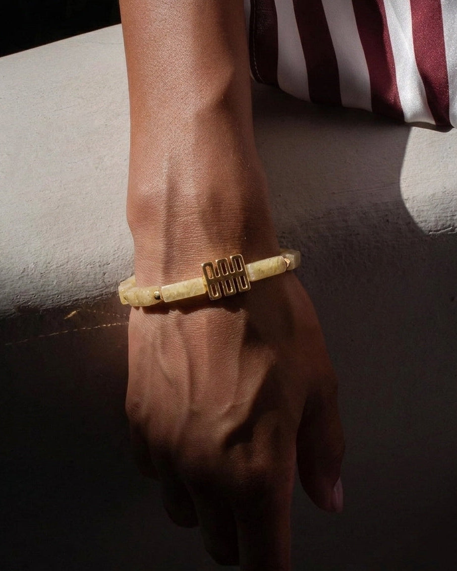 Yellow Quartz Bracelet